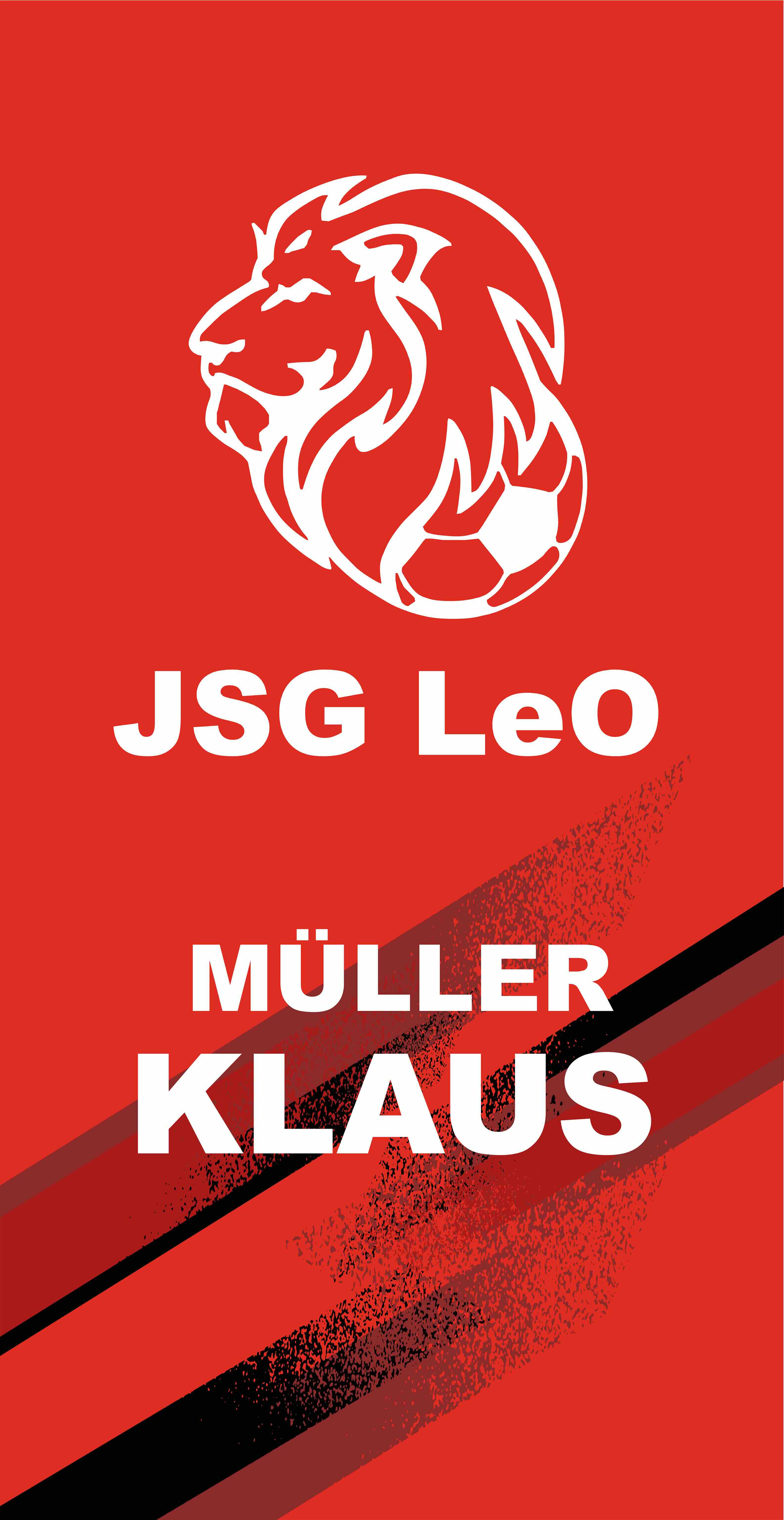 Personalisierbares Handtuch - Spieltags-Edition